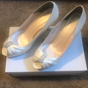 David’s Bridal Wedding Day Heels